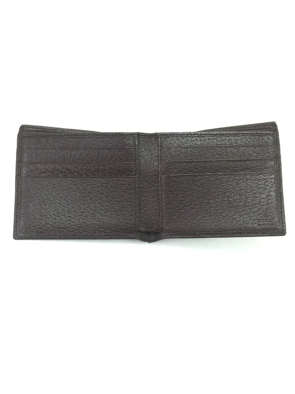 Gucci Bifold Wallet Leather Brown